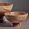 Zodax Home Decor Alpina Wooden Footed Bowl 13.75"