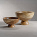 Zodax Home Decor Alpina Wooden Footed Bowl 13.75"
