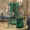 Zodax Home Decor Azul Juice Pitcher - Azul, Green and Clear - Large