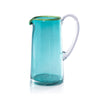 Zodax Home Decor Azul Juice Pitcher - Azul, Green and Clear - Large