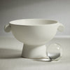 Zodax Home Decor Baden Matt White Ceramic Bowl