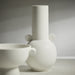 Zodax Furniture Baden Matt White Ceramic Vase