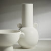 Zodax Furniture Baden Matt White Ceramic Vase