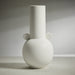 Zodax Furniture Baden Matt White Ceramic Vase