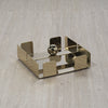 Zodax Giftware Basso Cocktail Napkin Holder - Polished Gold