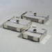 Zodax Giftware Basso Cocktail Napkin Holder - Polished Nickel
