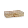 Zodax Home Decor Burlwood Veneer Box 14.5" x 8.5" x 2.75"