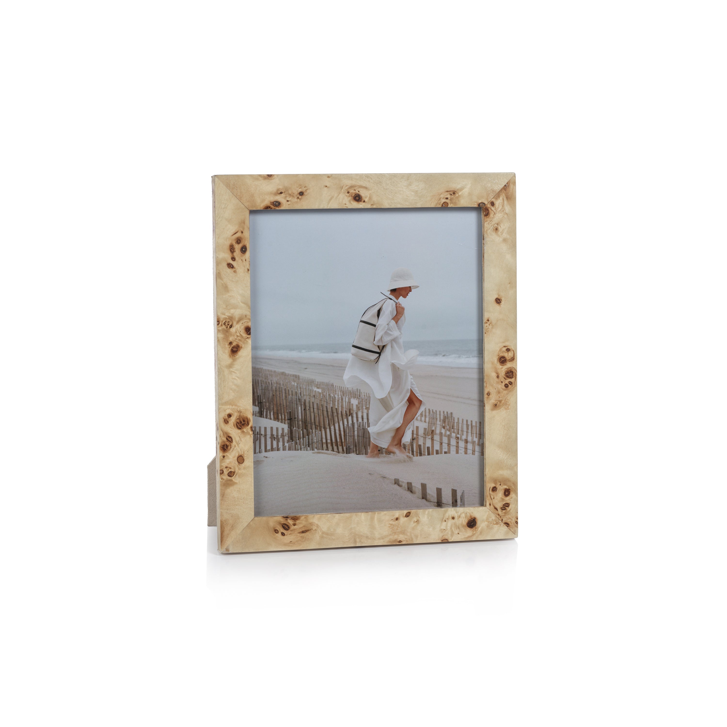 Zodax Picture Frames Burlwood Veneer Photo Frame 8" x 10"