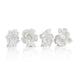 Zodax Giftware Cameo Porcelain Vases- 4 Assorted Styles