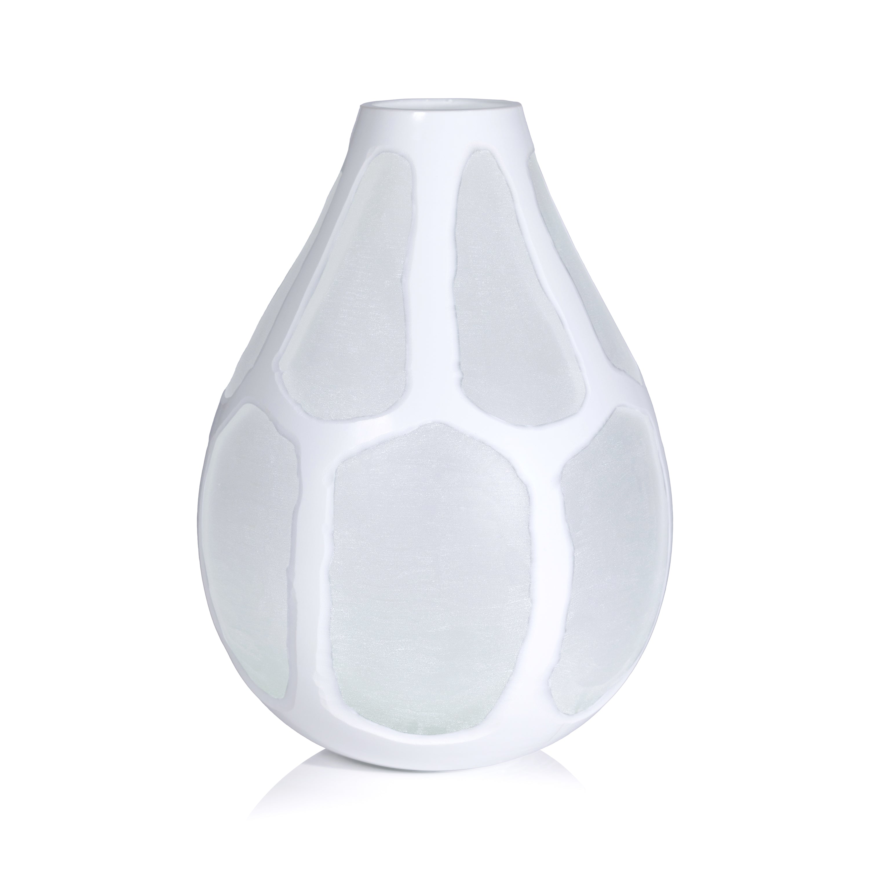 Zodax Home Decor Cape Coral Glass Vase