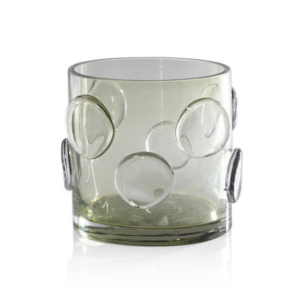 Zodax Home Decor Celeste All-Purpose Glass - Olive Green - Large