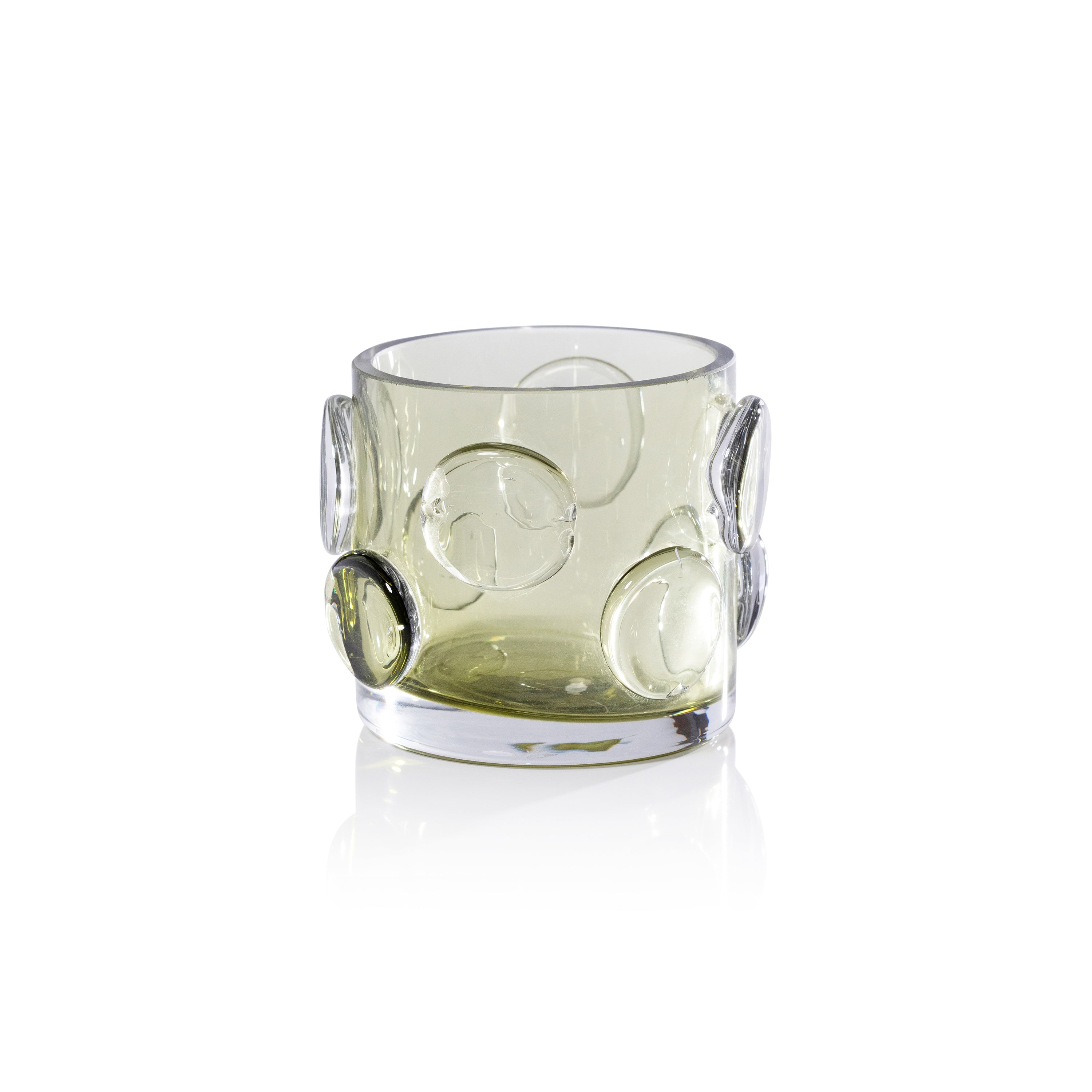 Zodax Home Decor Celeste All-Purpose Glass - Olive Green - Small