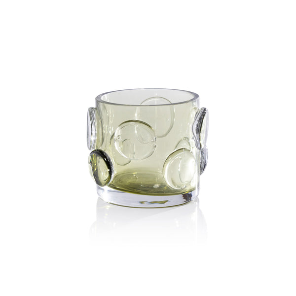 Zodax Home Decor Celeste All-Purpose Glass - Olive Green - Small
