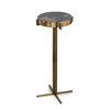 Zodax Furniture Fortaleza Petrified Wood Cocktail Table -Round