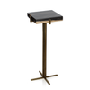 Zodax Furniture Fortaleza Petrified Wood Cocktail Table -Square