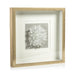 Zodax Furniture Gold Framed Crystal Flower 18" x 18"