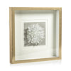 Zodax Furniture Gold Framed Crystal Flower 18" x 18"