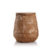 Zodax Furniture Handcrafted Rattan Stool and Storage
