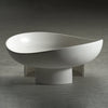 Zodax Home Decor Kutani Ceramic Bowl - Matt White