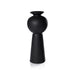 Zodax Home Decor Kyoto Modern Vase - Matte Black - Large