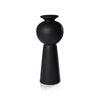 Zodax Home Decor Kyoto Modern Vase - Matte Black - Large