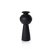 Zodax Home Decor Kyoto Modern Vase - Matte Black - Small