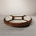 Zodax Giftware Lazy Susan with 5 Condiment Sections
