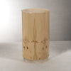 Zodax Furniture Leela Burl Wood Veneer Stool / Table 12" x 20"