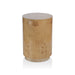 Zodax Furniture Leela Burl Wood Veneer Stool / Table 14" x 18.5"