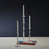 Zodax Home Decor Lilou Matt White Metal Taper Holder - 10 in