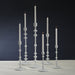 Zodax Home Decor Lilou Matt White Metal Taper Holder - 25 in