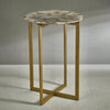Zodax Furniture Lucas Agate Accent Table