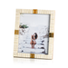 Zodax Picture Frames Maha Bone w/ Brass Trim Photo Frame-8" x 10"