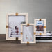 Zodax Picture Frames Maha Bone w/ Brass Trim Photo Frame- 8" x 10"