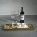 Zodax Serveware Marble Condiment Set - 2 Bowls, 2 Spoons and 1 Tray