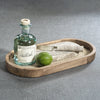 Zodax Serveware Marble Cutting Board with Cutting Knife - Travertine