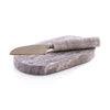 Zodax Serveware Marble Cutting Board with Cutting Knife - Travertine