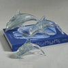 Zodax Home Decor Marinella Decorative Glass Dolphin - Gray - 10 in