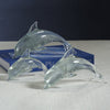 Zodax Home Decor Marinella Decorative Glass Dolphin - Gray - 10 in