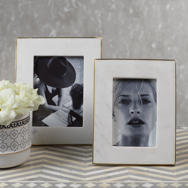 Zodax Picture Frames Marmo Photo Frame- 4" x 6"