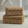 Zodax Home Decor Natural Abaca Rope Hinged Box-Suede Interior 8.75" x 6" x 4"