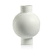 Zodax Furniture Nora White Stoneware Vase