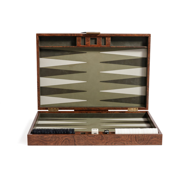 Zodax Giftware Palma de Mallorca 19" Backgammon Set