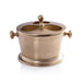 Zodax Home Decor Raw Aluminum Three Bottle Wine Holder - Gold