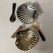 Zodax Giftware Sanibel Shell Tray- Polished Nickel