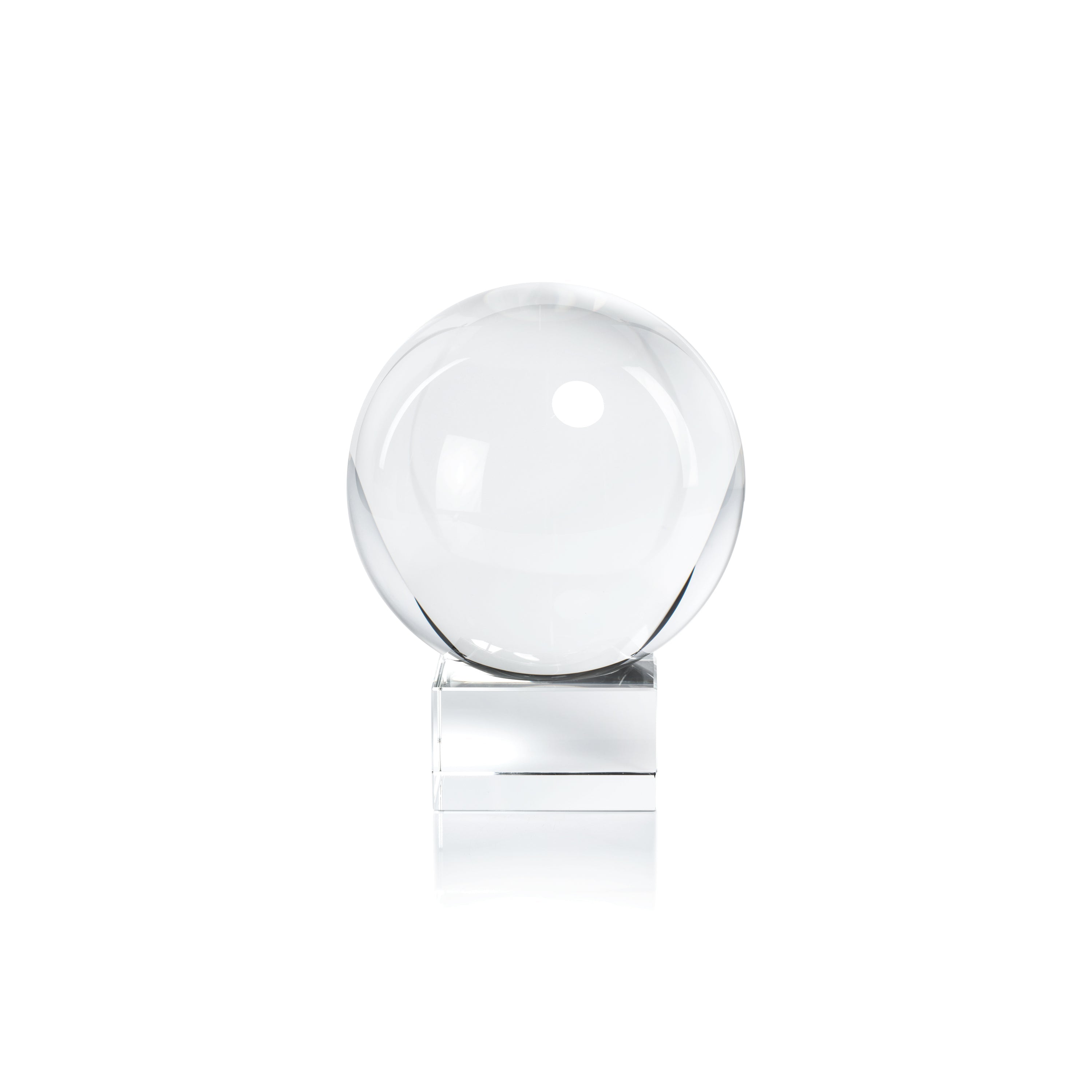 Zodax Home Decor Serenity Crystal Orb on Base 7.75" x 10"