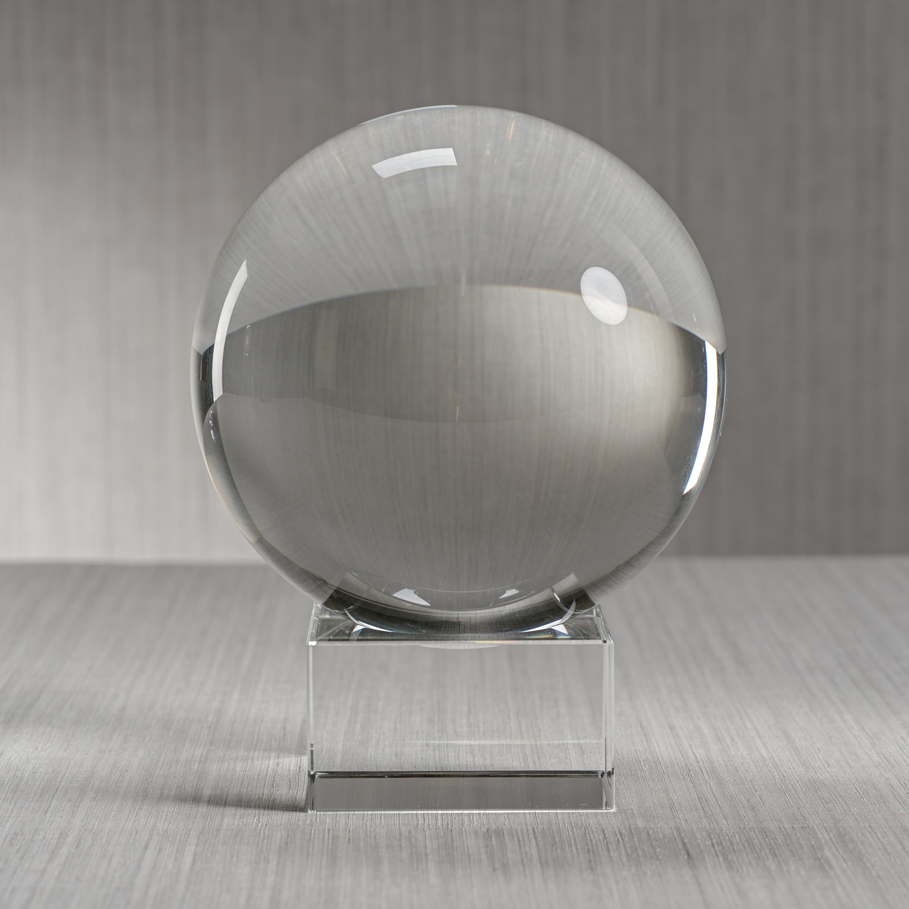 Zodax Home Decor Serenity Crystal Orb on Base 7.75" x 10"