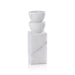Zodax Home Decor Stacked Design Marble Candle Holder