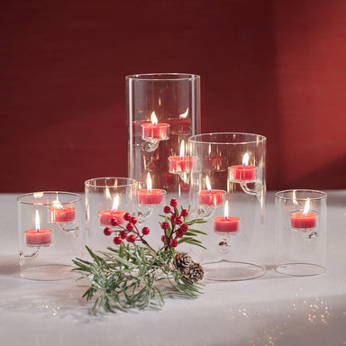 Zodax Furniture Suspended Glass Tealight Holder/Hurricane-4.75" x 11.75"