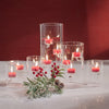 Zodax Furniture Suspended Glass Tealight Holder/Hurricane-4.75" x 11.75"